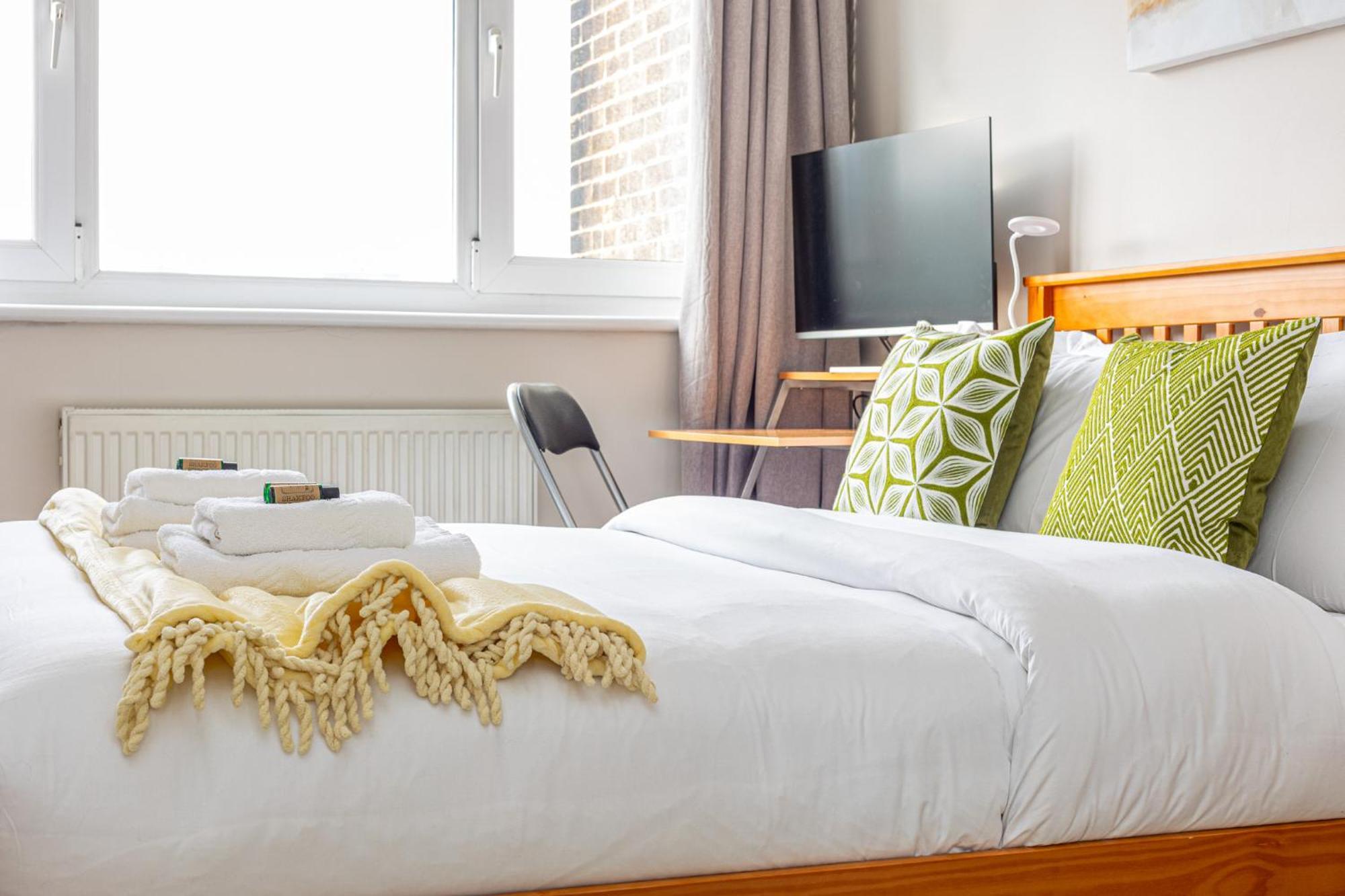 런던 2Br Balcony, Battersea, 5Min Clapham Junction St 아파트 외부 사진