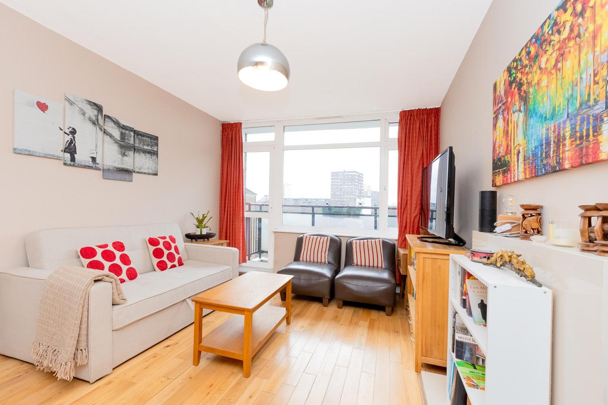 런던 2Br Balcony, Battersea, 5Min Clapham Junction St 아파트 외부 사진
